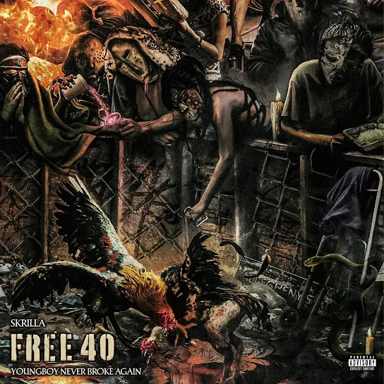 Skrilla  Free 40 Ft. YoungBoy Never Broke Again Mp3 Download